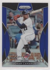 2019 Panini Prizm Tier III Blue Prizm Johan Camargo #273 0u2j