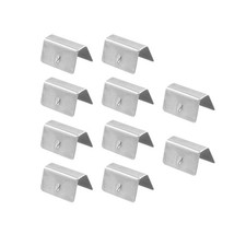 10pcs Wind/Rain Deflectors Channel New Metal Universal Clips for Heko G3 SNED
