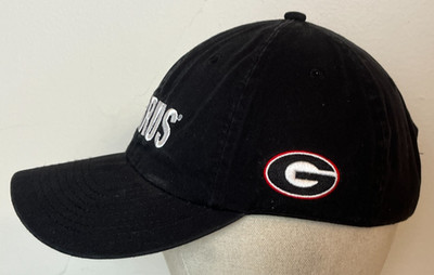 Cirrus Aviation Black Hat Cap Georgia Bulldogs logo embroidered