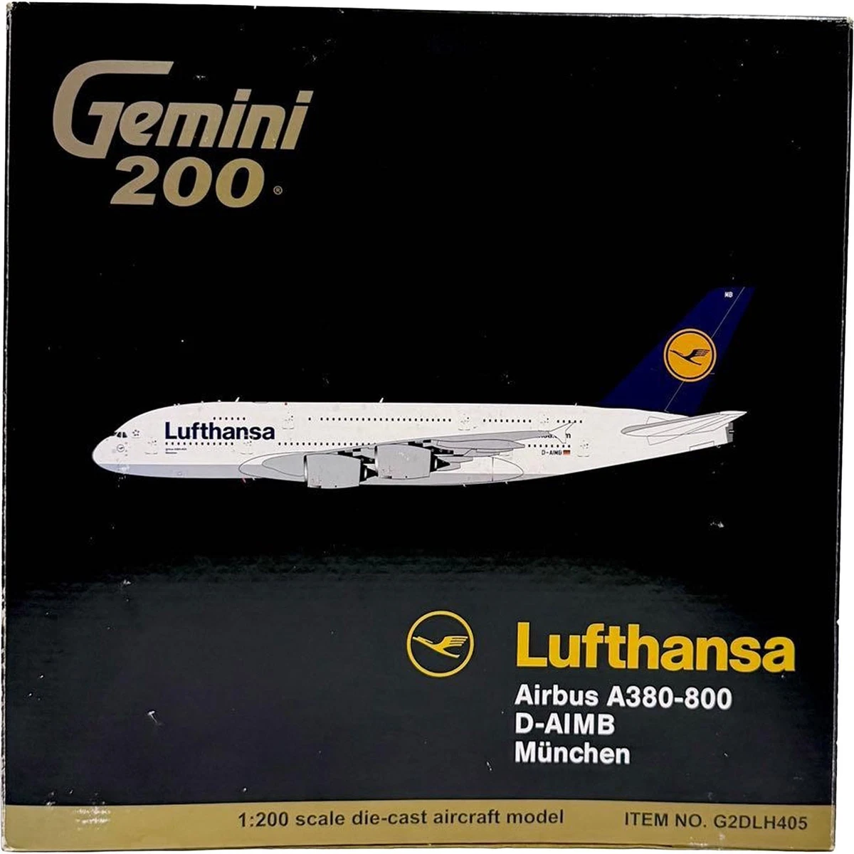 GeminiJets A380 Diecast Aircraft & Spacecraft 1:200 Scale for sale