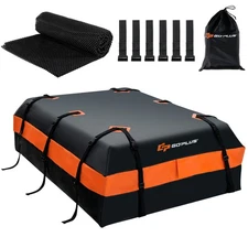 21 Cubic Feet Car Rooftop Cargo Carrier Bag Waterproof Heavy Duty for Travel