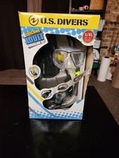 US DIVERS Silicone Adult Snorkeling Set 1008663 L/XL New