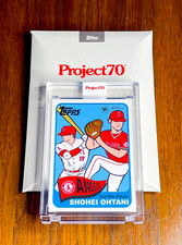 Shohei Ohtani 2021 Topps Project70 #244⚾⚾⚾Short Print SP⚾⚾By Toy Tokyo⚾⚾PR: 2383