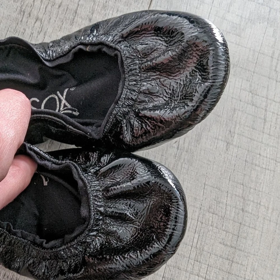 NEW Ballasox Black Foldable Patent Ballet Slipper Flats 7 by Corso Como - Image 4 of 4