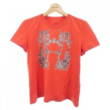 Authentic Hermes HERMES DELLA CAVALLERIA 4E4629DA Cartouche T-shirt 270-004...