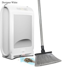 EyeVac Pro Touchless Vacuum Automatic Dustpan - 1400 Watt White 