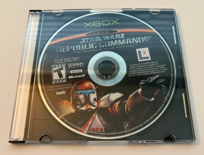 Star Wars: Republic Commando (Microsoft Xbox, 2005) Disc Only