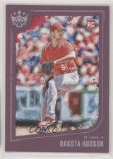2019 Panini Diamond Kings Plum Framed Dakota Hudson #69 0nr3