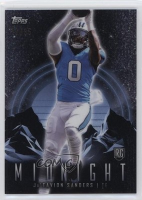 2024 Topps Midnight Winter Solstice /35 Ja'Tavion Sanders #15 Rookie RC 09p1
