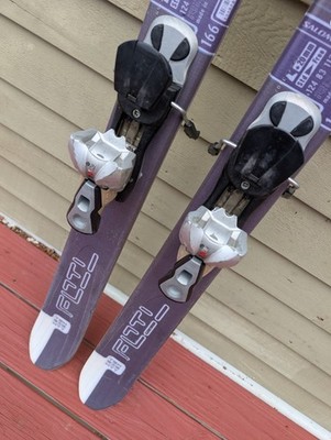 Salomon TenEighty Foil Twintip Skis 9-12 Bindings 166 cm Very Nice