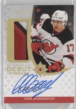 2020-21 Ultimate Collection Debut Threads /99 Yegor Sharangovich Patch Auto 0nc