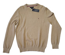 NWT Tommy Hilfiger Mens Size XL Logo Cotton Pullover Sweater