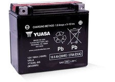 Yuasa Battery 12V AGM YTX20LBS Made in USA with Acid Bottle