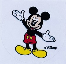 Mickey Mouse Character 2" Sticker Walt Disney World Theme Park Exclusive  - New