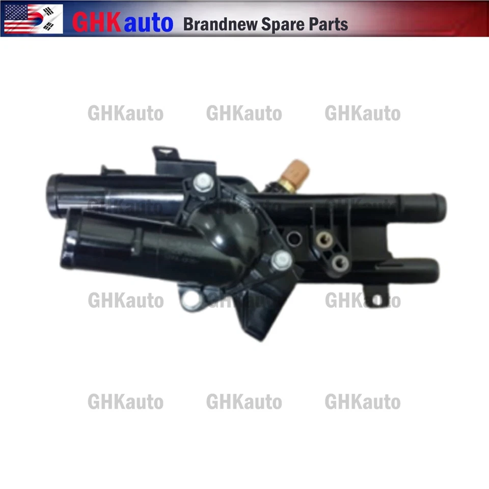 GENUINE 256003CGA0 Thermostat Housing fits HYUNDAI Genesis 2012-2014 - Image 3 of 4