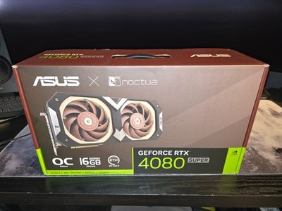 ASUS GeForce RTX 4080 Super Noctua OC Edition 16GB GDDR6X GPU Graphics Card