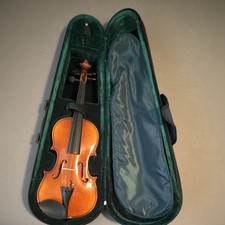 Acoustic Violin 4-String Brown Varnish with Hard Case and Chinrest