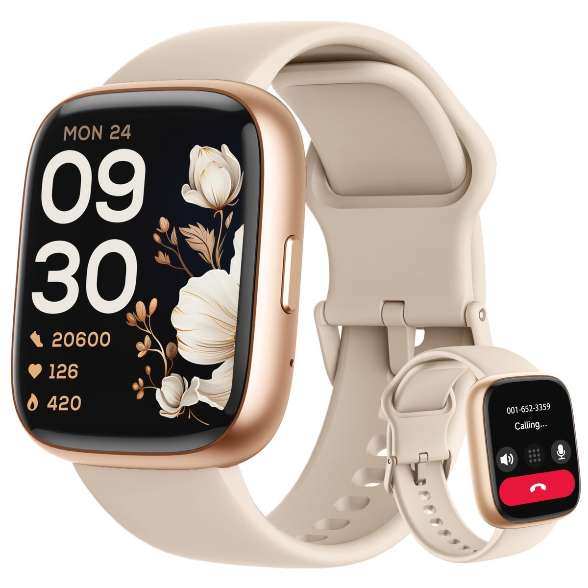 LODIMEKE Smart Watch, Alexa Built-in, Answer/Make 1.83 inches