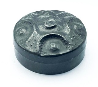 ALICE & EUGENE CHANAL PEWTER BOX c1920 ARTS & CRAFTS SIGNED