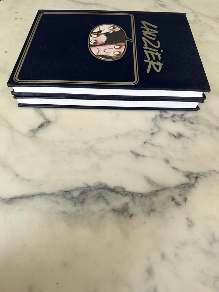 LOT 2 TOME BD LAUZIER ROMBALDI EDITION DELUXE DARGAUD VINTAGE ANNEE 80 - Photo 3/4