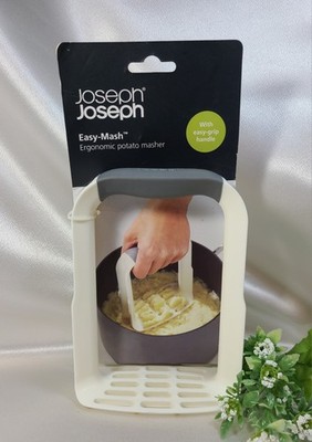 Joseph Joseph Duo Easy Grip Potato Masher NOS