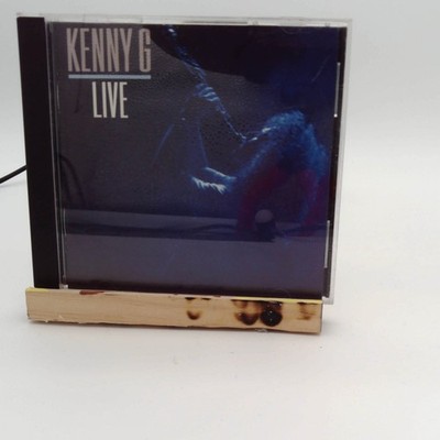 Kenny G - Live (CD, 1989) Arista Records Smooth Jazz Saxophone [VG]