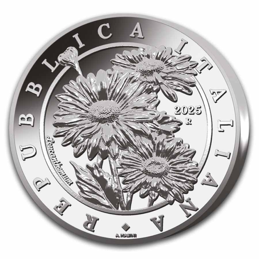 2025 Italy 1 oz Silver Flora and Fauna BU - The Daisy | eBay