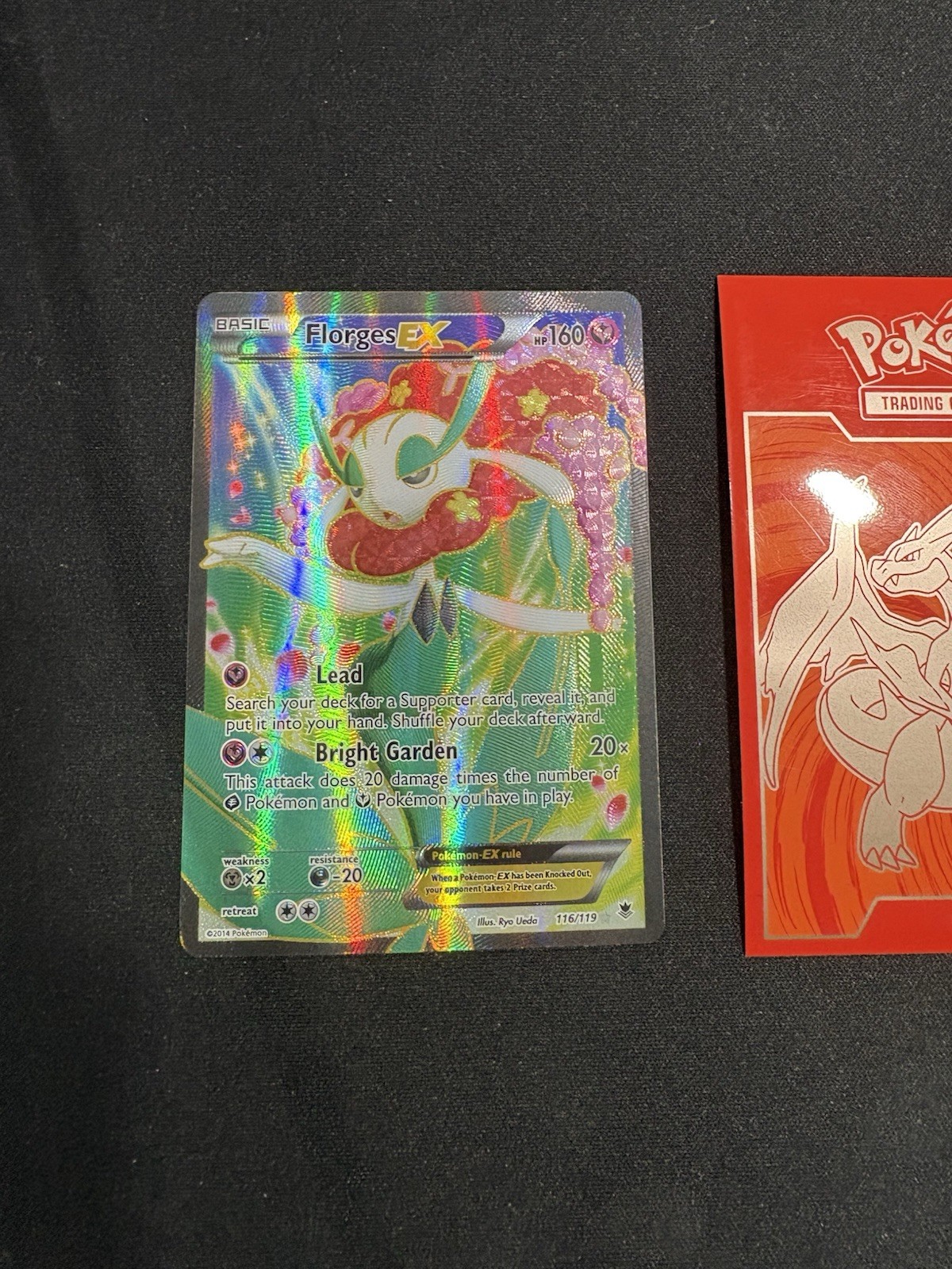 Florges EX 116/119 Full Art Ultra Rare Holo XY Phantom Forces 324💎NM💎