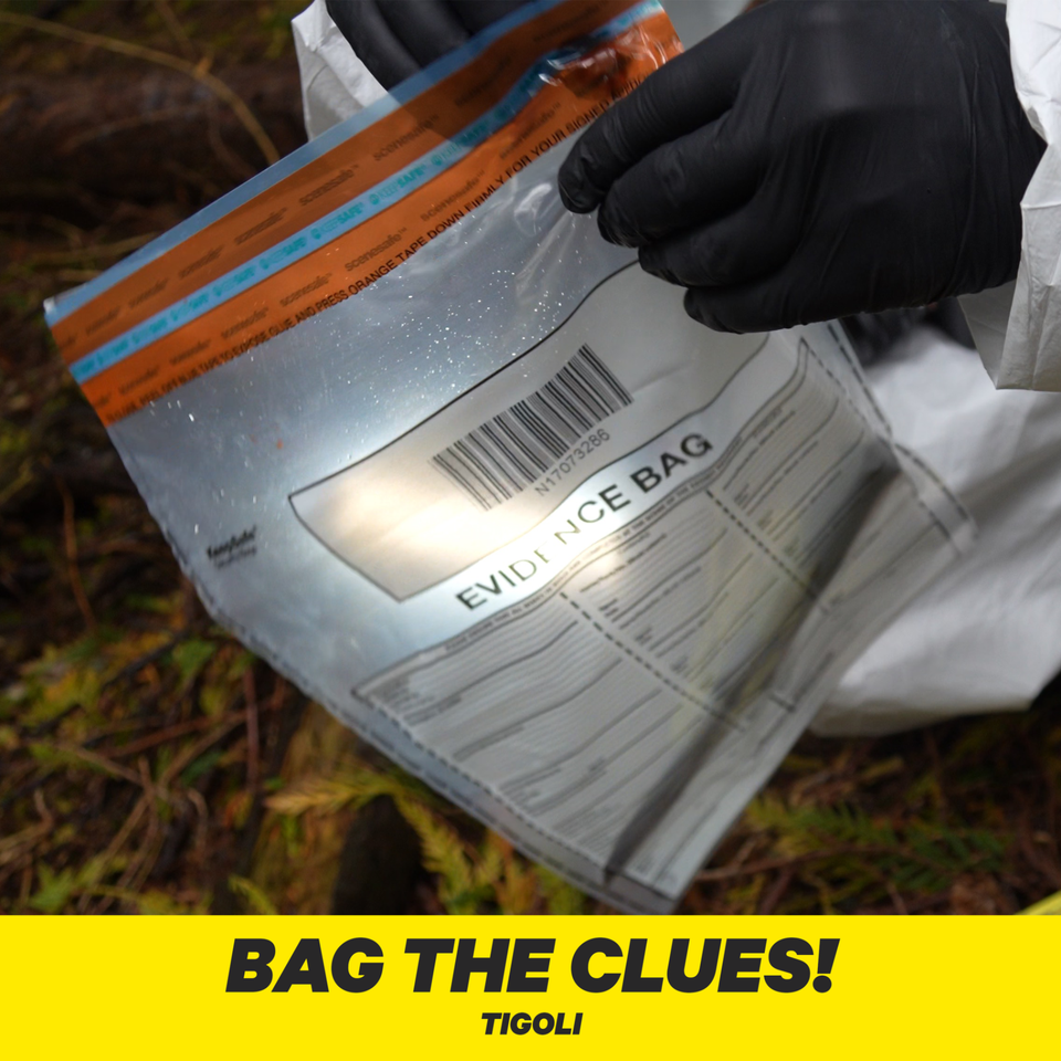 Official Police Evidence Forensic Bags CSI Crime Scene | Novelty ...