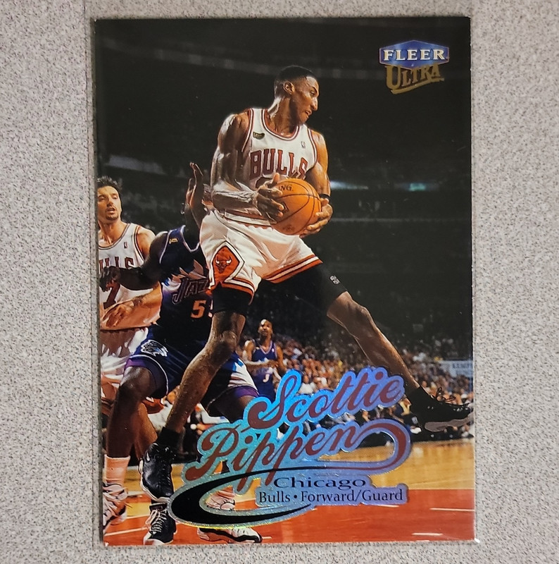 Fleer Ultra 1998-99 Career Highlights Scottie Pippen Chicago Bulls #100 Card