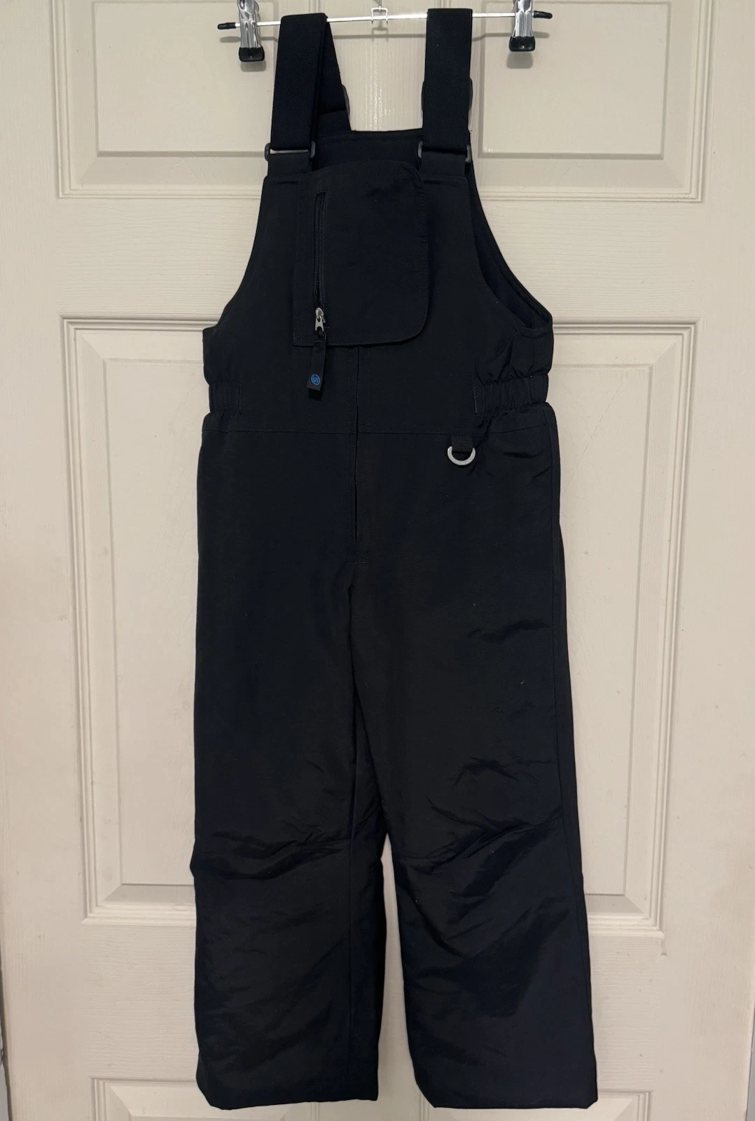 SLALOM Ski Bib Overalls Black Unisex Toddler Winter Snowboarding Skiing Size XL