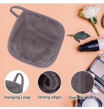 Makeup Remover Cloth, 6" x 6" Makeup Remover Towels Reusable Face Cloth