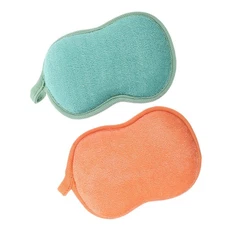 2 Pcs Toddler Bath Sponges for Bathing Children's Brush Kids Cartoon