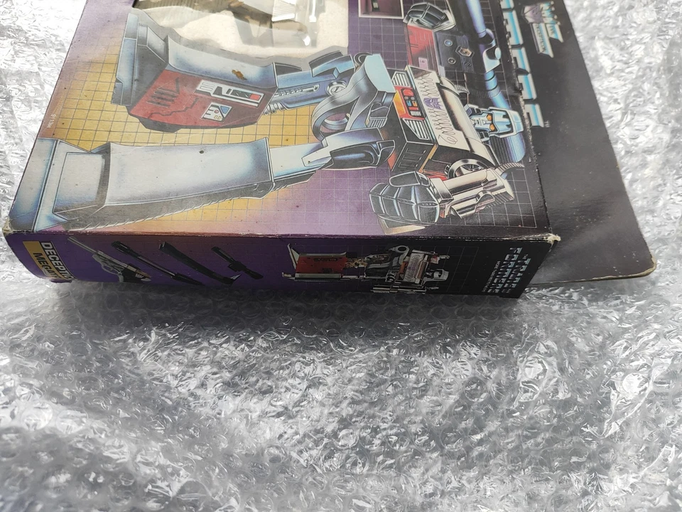 Transformers G1 / Megatron / Decepticon Leader / MB / Milton Bradley / 1985 RARE - Photo 4/4