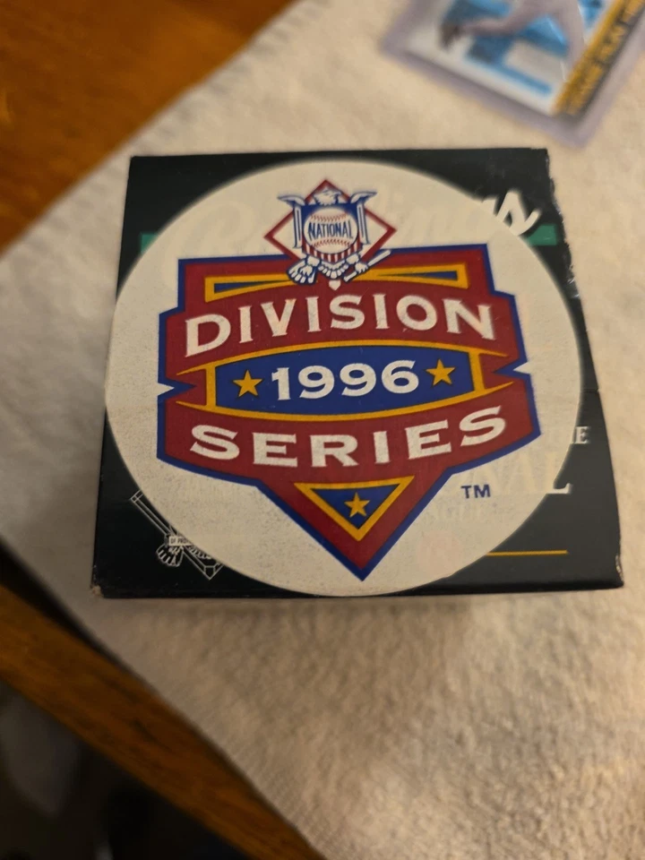 Rawlings Official 1996 National League Division Series Baseball NLDS Ball New - Image 2 of 4