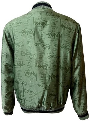Stussy Men Old Clothes Gear World Tour Bomber Jacket S Limited