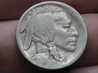 1921 S Buffalo Nickel 5 Cent Piece- San Francisco- Good/VG Reverse Details