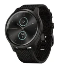 Garmin Vivomove Graphite Pepper Woven Nylon Band Smartwatch 42mm 010-02240-03