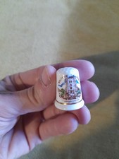 Vintage Thimble The Abbey Church Waltham Abbey Essex By Fenton
