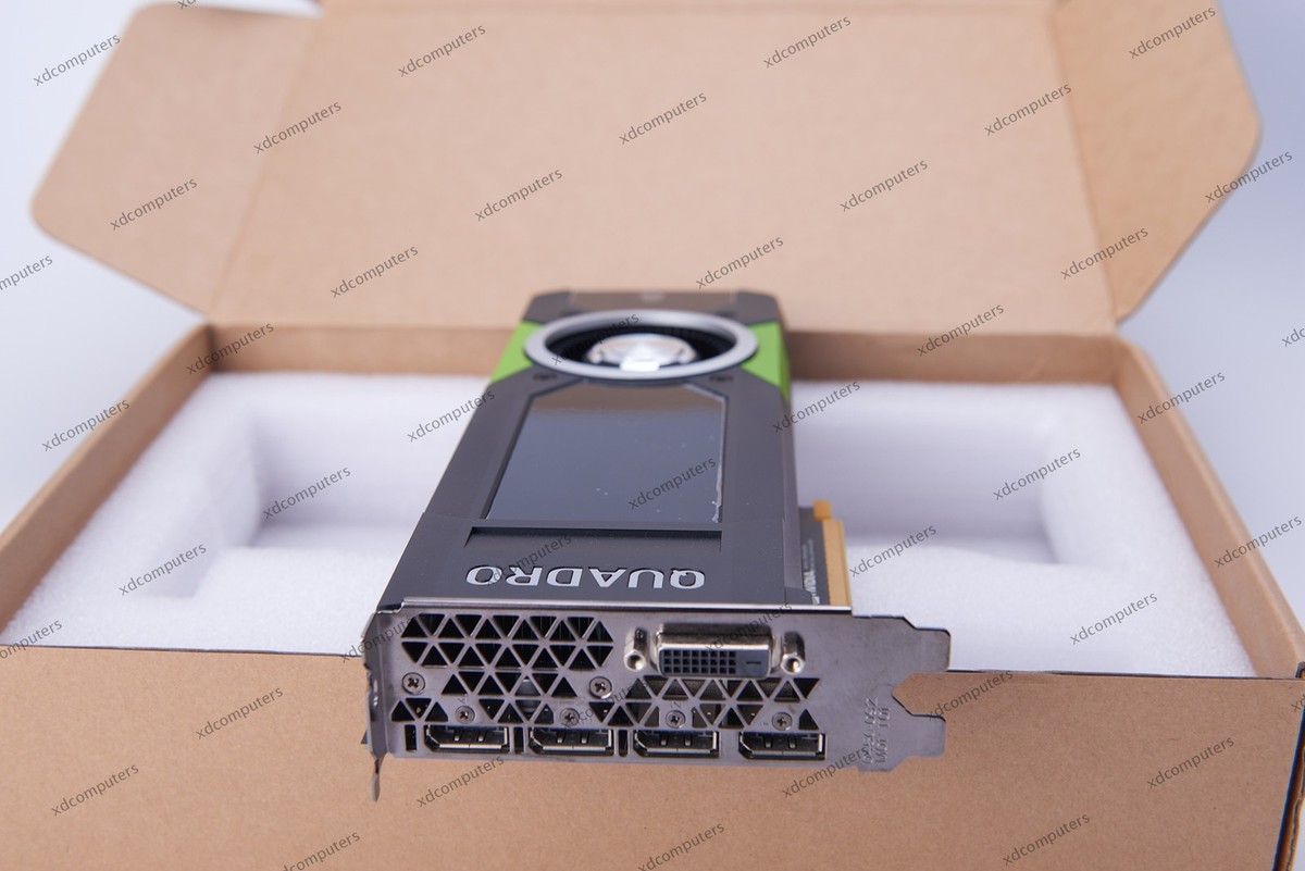 Nvidia Quadro P5000 16GB GPU 256 bit GDDR5X PCI Express 3.0 X16