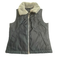 Nike Womans Small Black Sleeveless Lightweight Vest Jacket