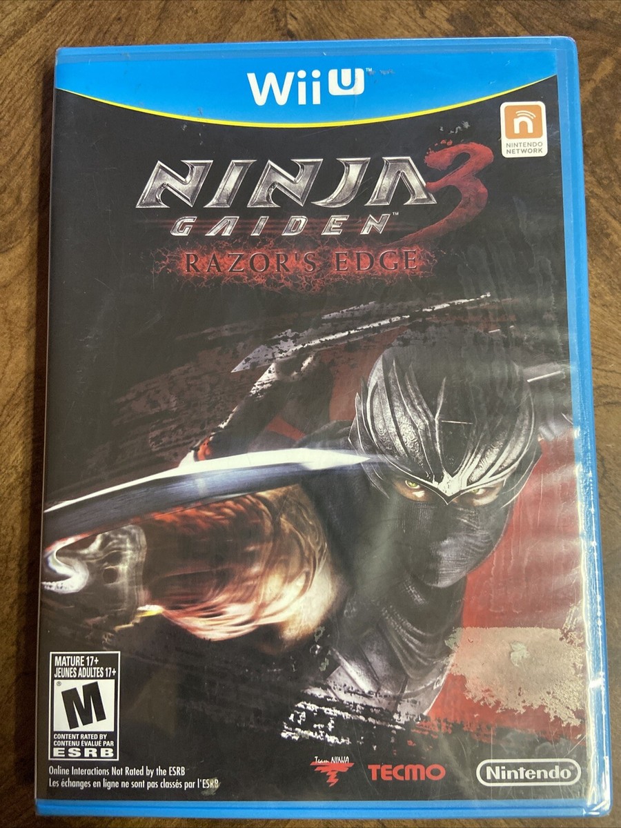 新品！Wiiu！ NINJA GAIDEN 3 Wiiu Ninja Gaiden 3: Razor's Edge for the Nintendo Wii U- Brand New