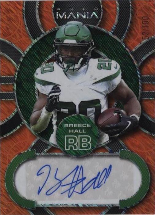 NFL Breece Hall auto 1of1 おまけ付き 2022 Wild Card Auto Mania Retail Breece Hall #AM-C84 for sale | eBay