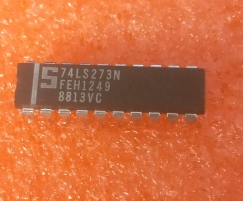 Lot De 18 X SN74LS273N Motorola – Puce IC DIL 20 Octal D Flip-Flop (neuf Vintage 80's)