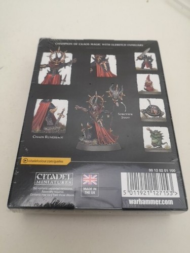 Games Workshop Warhammer Mibyllorr Darkfang Chaos Sorcerer Lord BNIB New Limited - Picture 4 of 4
