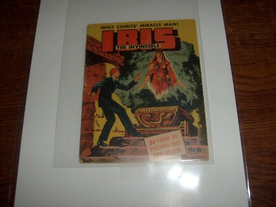 vintage IBIS THE INVINCEBLE, FAWCETT MINIATURE COMIC #11, 1942, VG/FINE