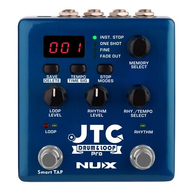 Used NUX NDL-5 JTC Drum & Loop Pro Looper Guitar Effects Pedal