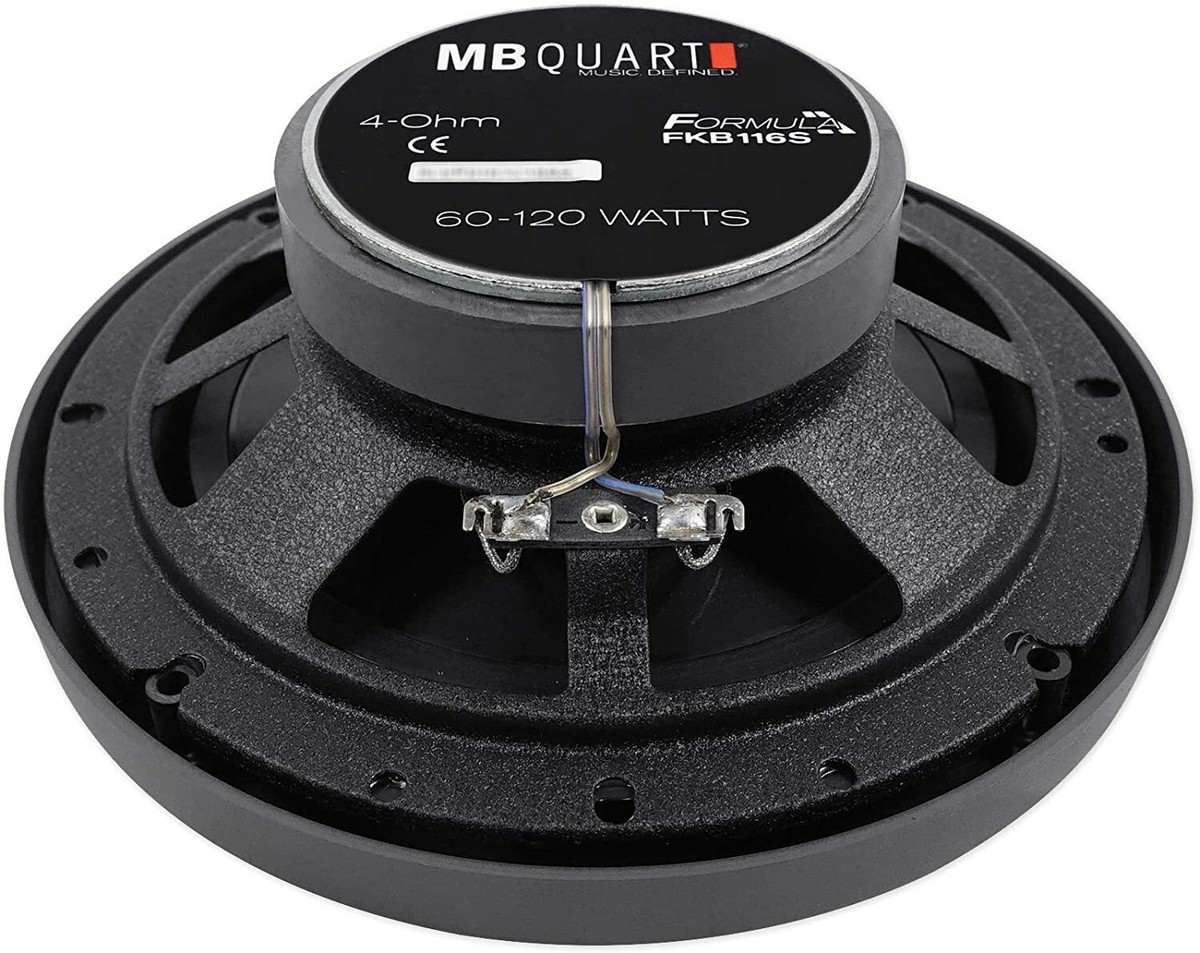2) MB QUART FKB116 240 Watt 2-Way Car Speakers+(2) 6x8