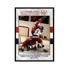 1980 Team Ice Hockey 1991 Impel US Olympic Hall Of Fame #68 Baseball Card NM