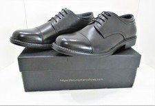 Bruno Marc Mens Black Downing-01 Cap Toe Oxford Dress Shoe 10.5